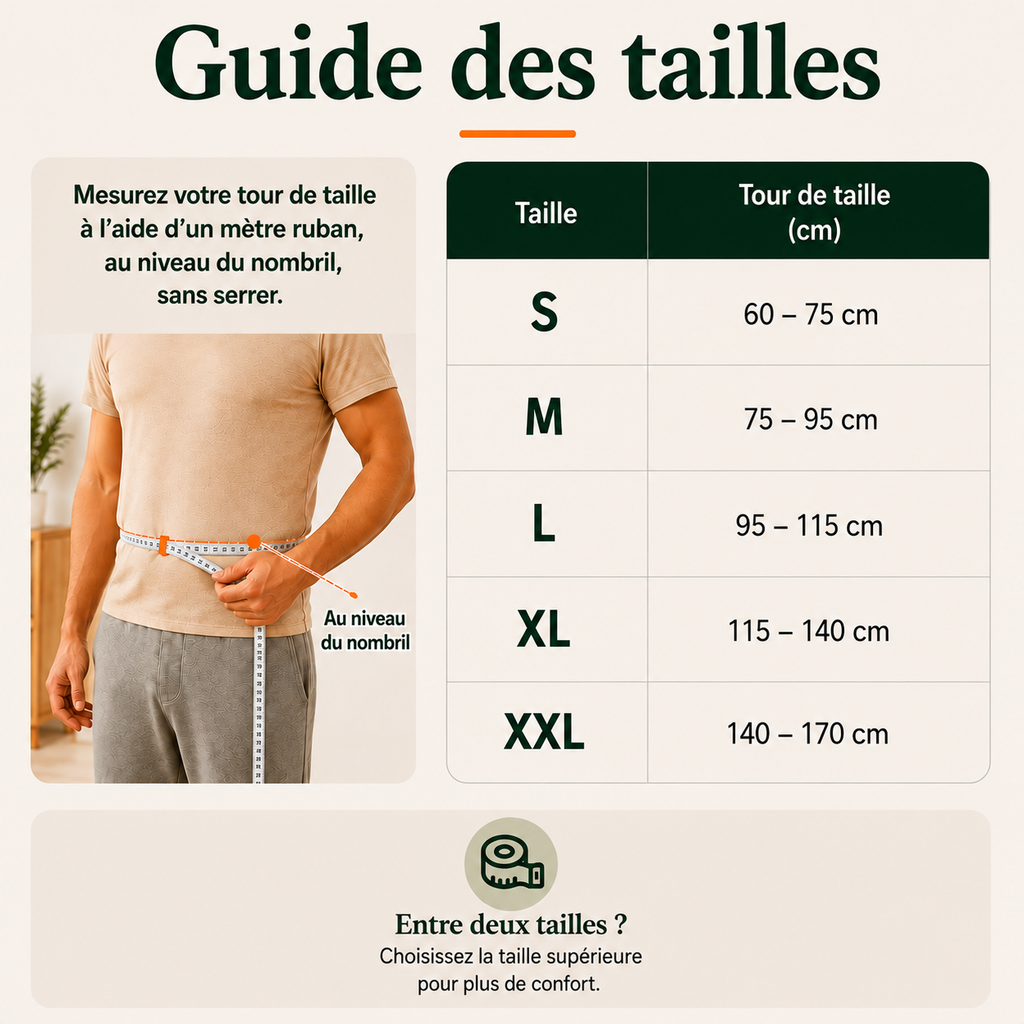 Ceinture Lombaire de Soutien Ajustable