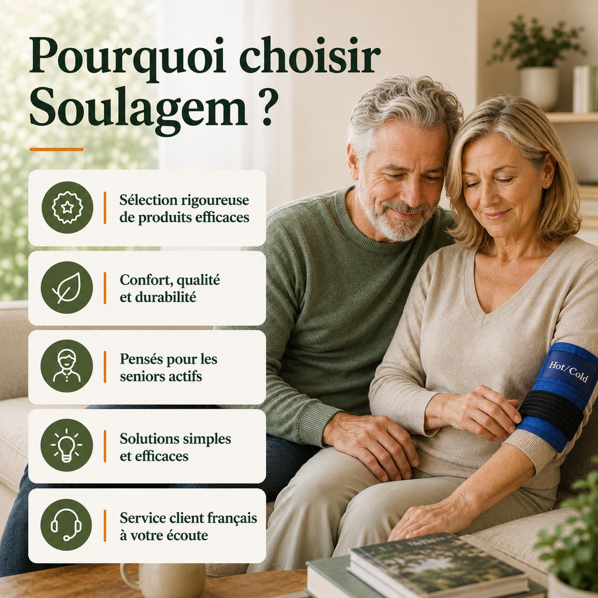Compresse Chaud / Froid Réutilisable