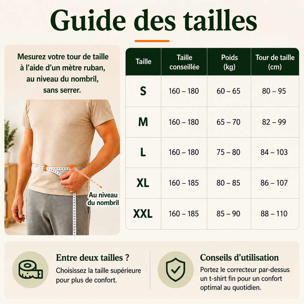 Correcteur de Posture Confort