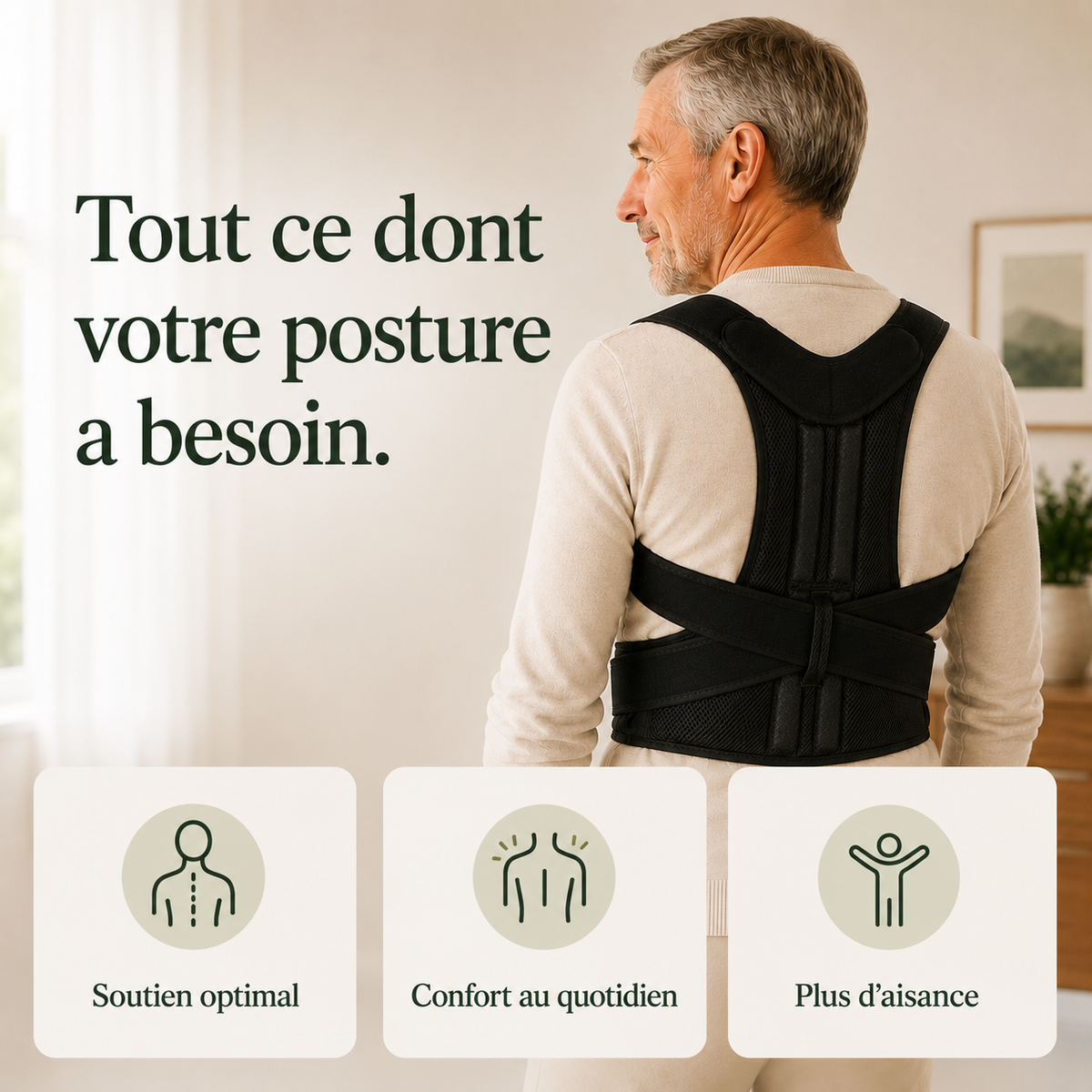 Correcteur de Posture Confort