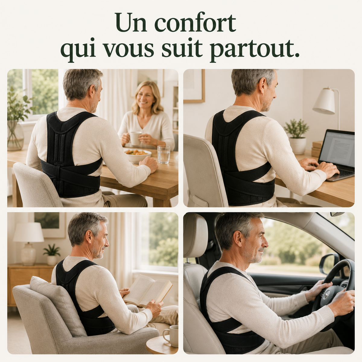 Correcteur de Posture Confort
