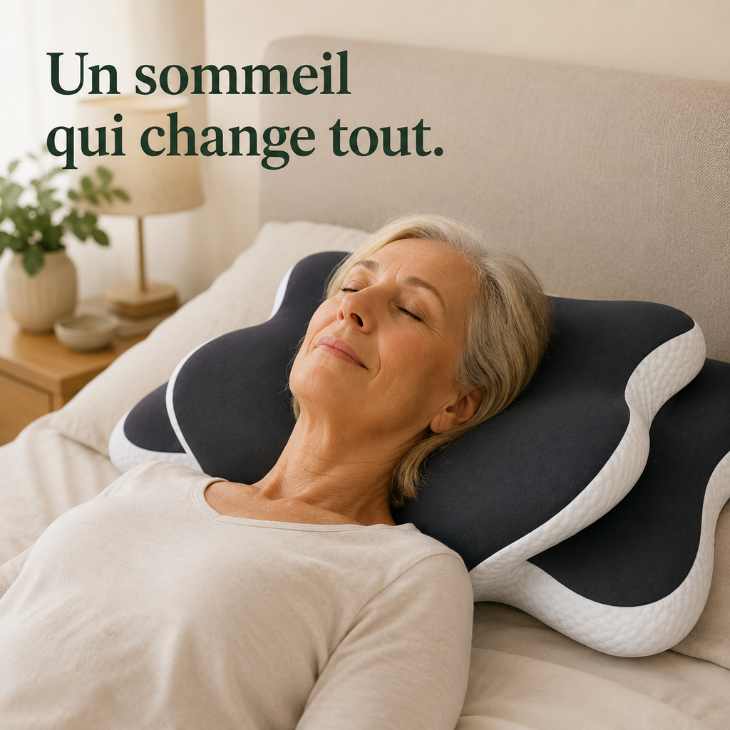 Oreiller Cervical Mémoire de Forme