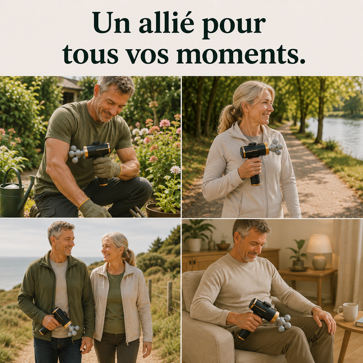 Pistolet de Massage Récupération Active