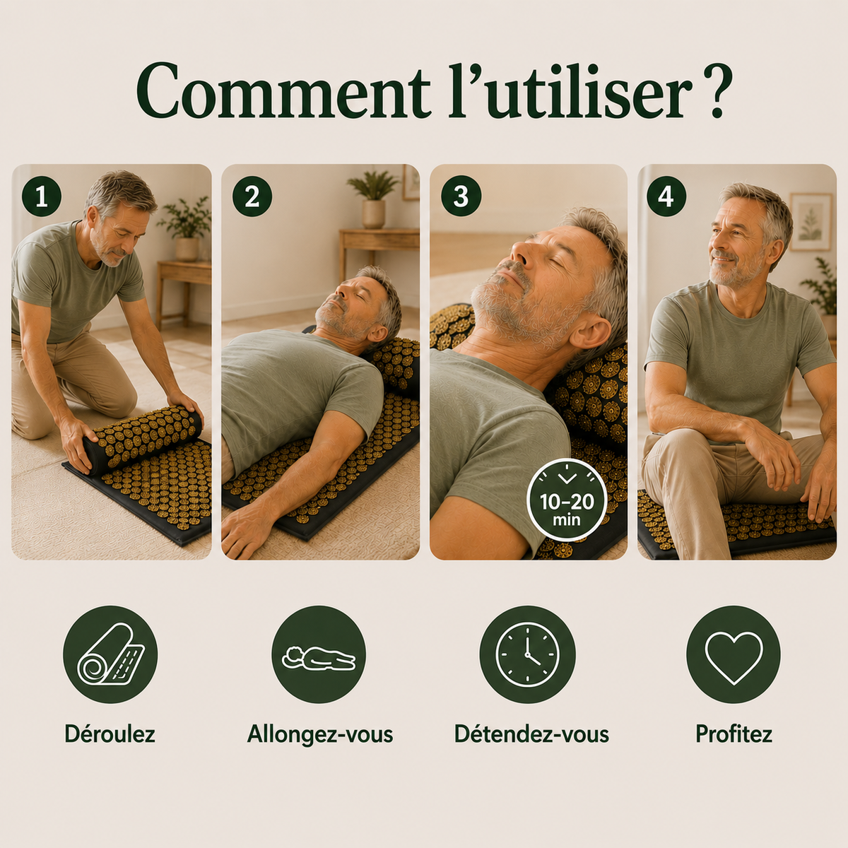 Tapis Relaxation Acupression